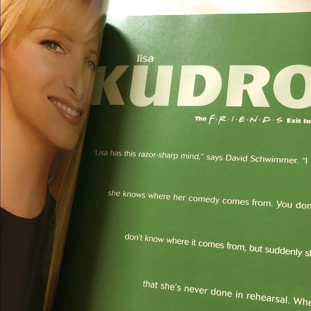 Friends Sitcom Catalogue Book Soft Cover